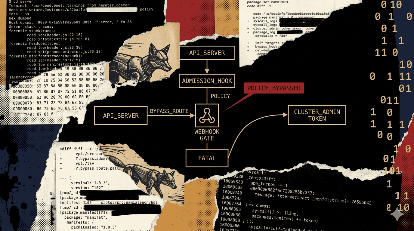 CVE-2026-40815: Kubernetes admission-webhook bypass hands over cluster-admin