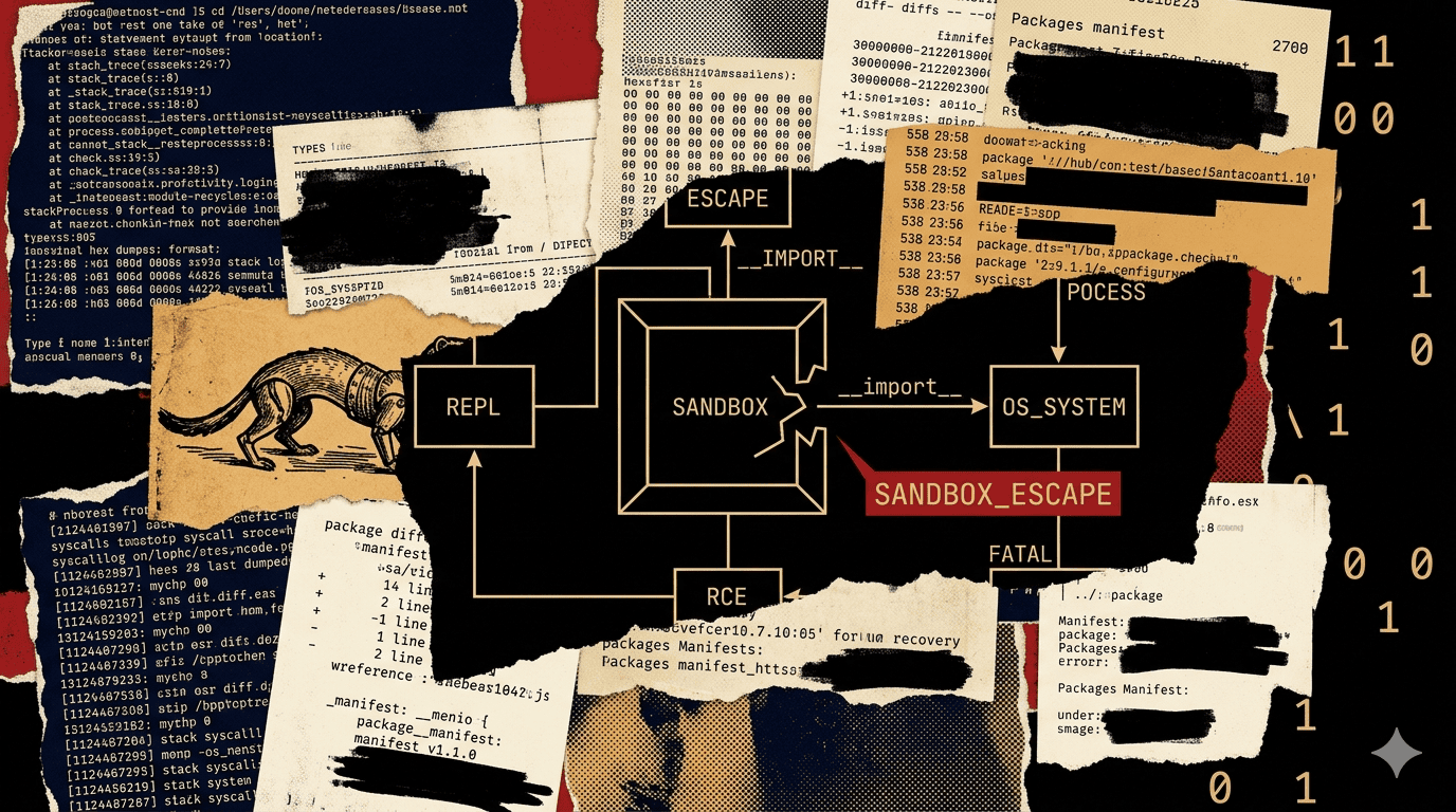 CVE-2026-7733: LangChain PythonREPL tool sandbox escape via __import__